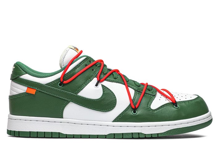 Off-White x Dunk Low 'Pine Green' - CT0856 100